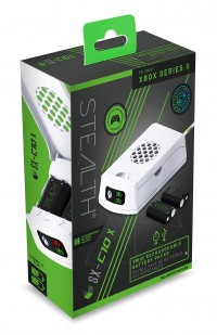 STEALTH SX-C10X Twin Chargeable Battery Packs (White)